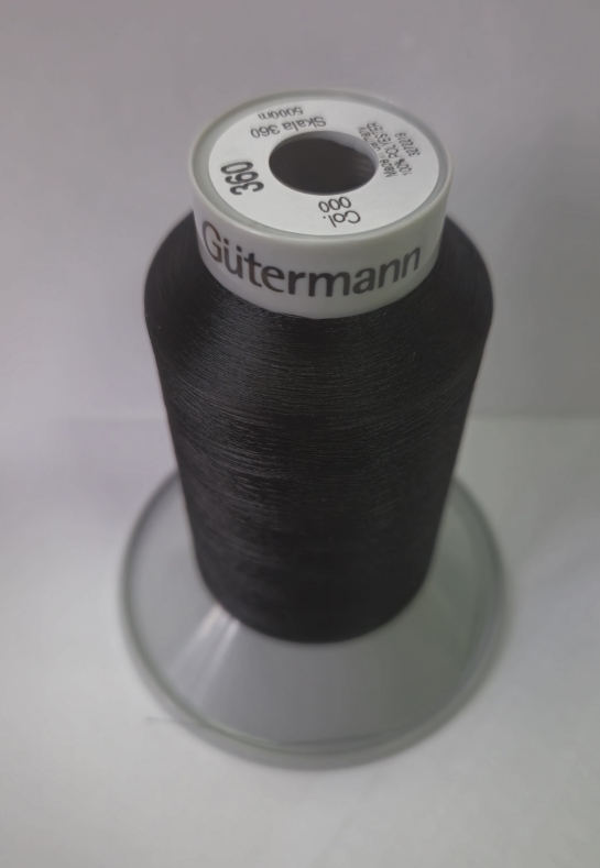Комплексная нить Gutermann Skala 360 черная 5000 м/боб