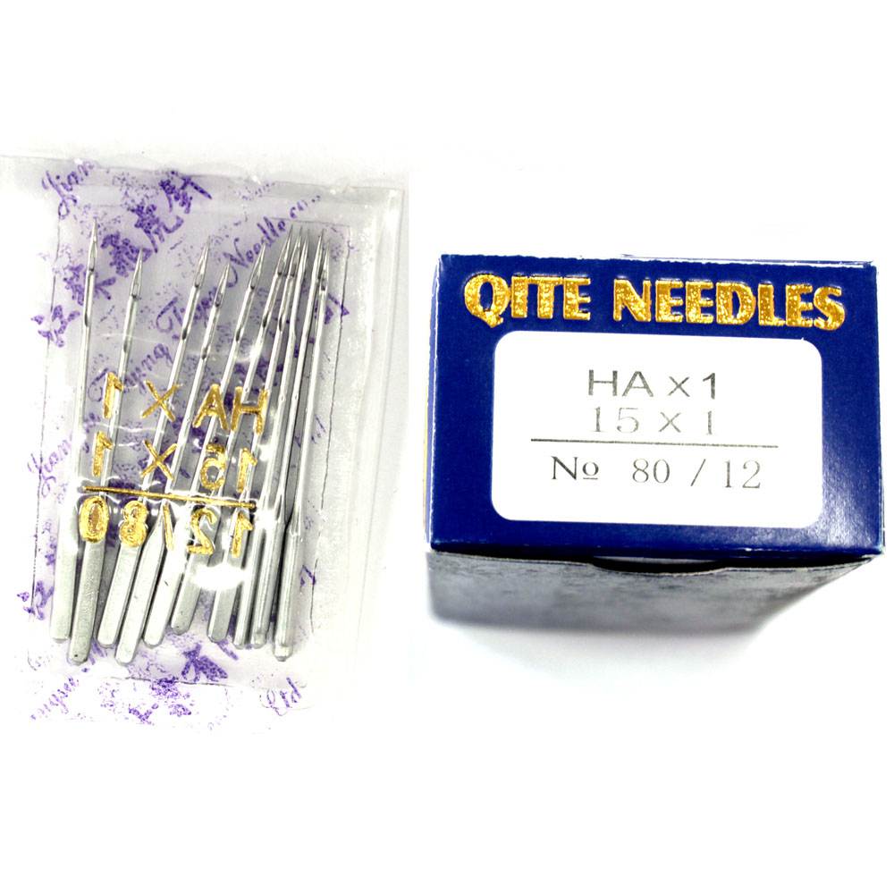 Иглы бытовые QITE НАх1 80/12 (10 шт/уп.)	